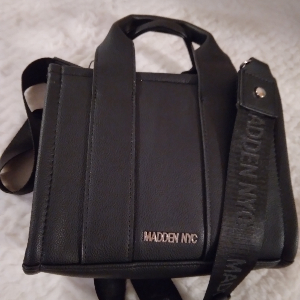 Madden NYC Mini Crossbody Black Bag